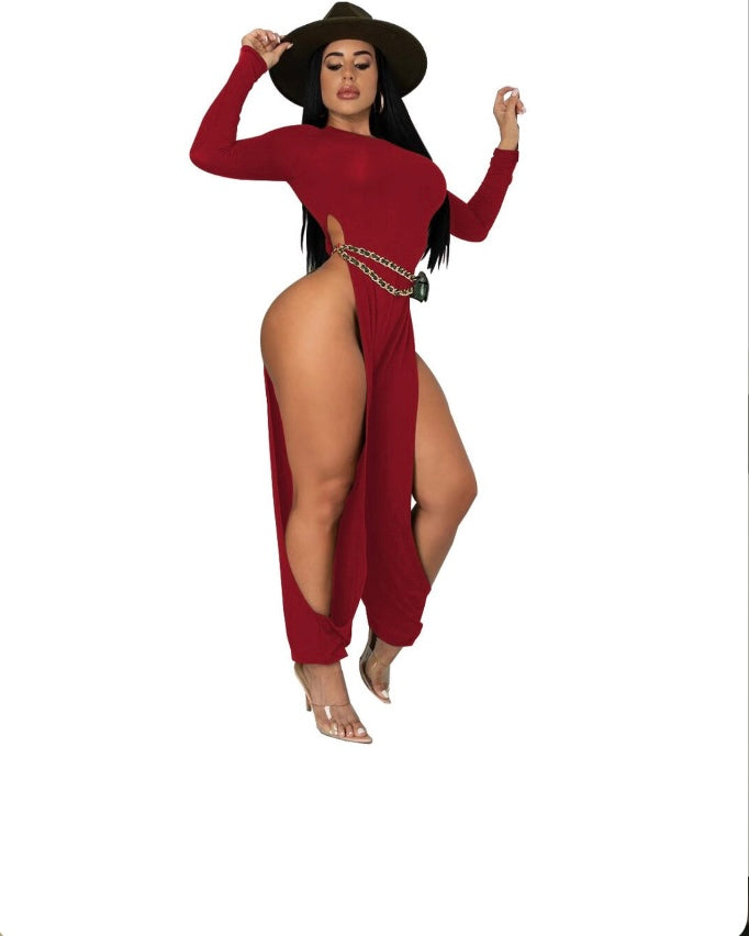 Side Slit Jumpsuit