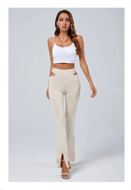 Cut-out Pants