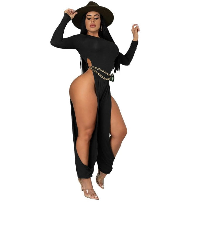Side Slit Jumpsuit