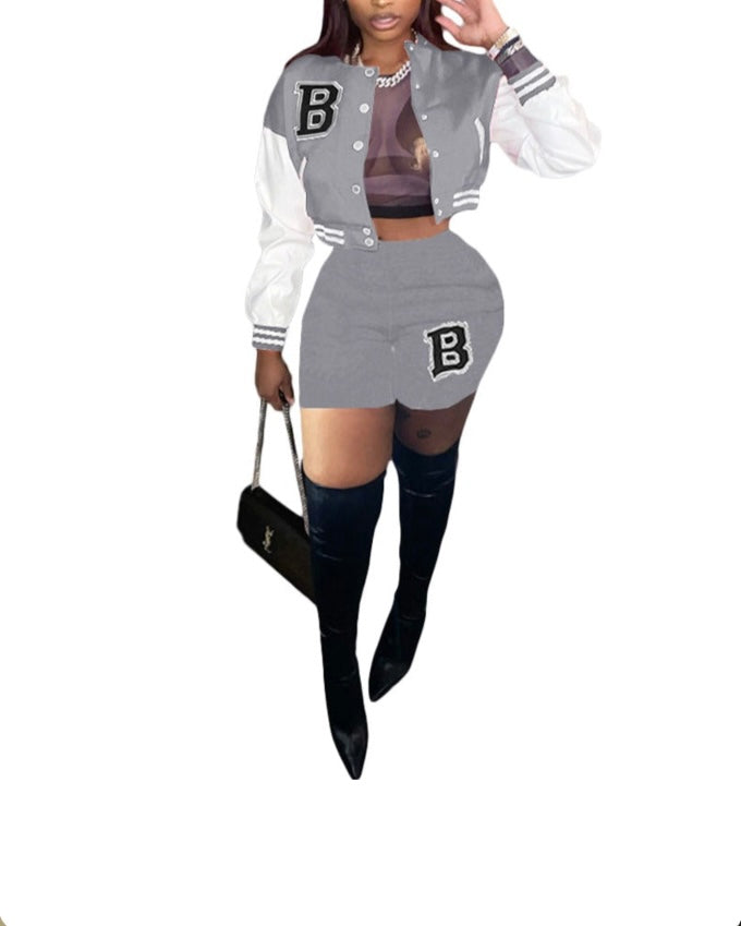 Letterman Short Set