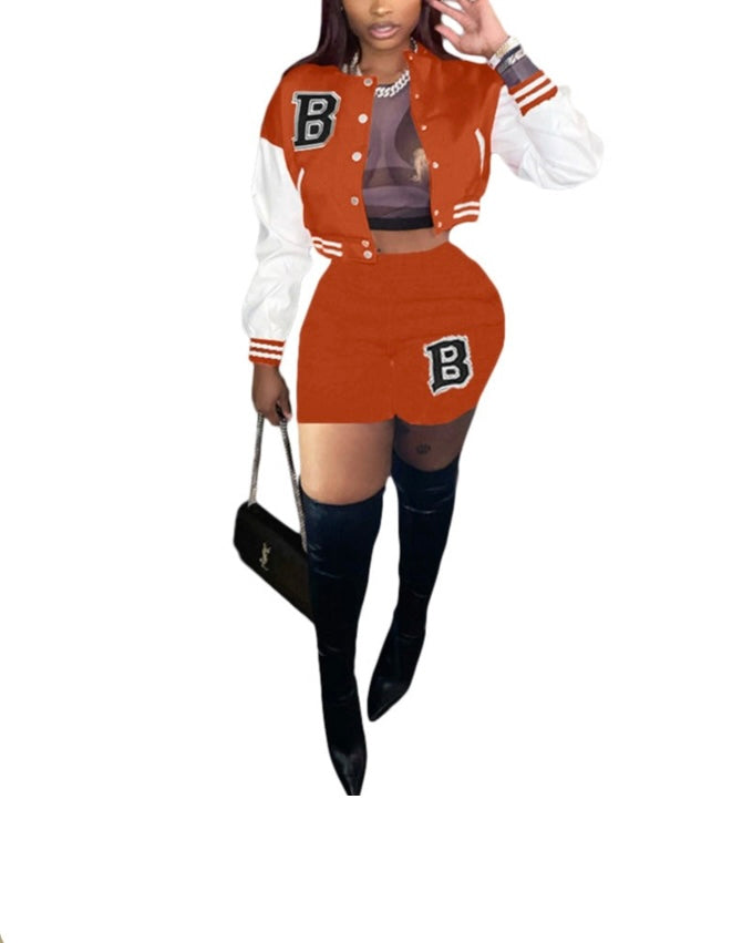 Letterman Short Set
