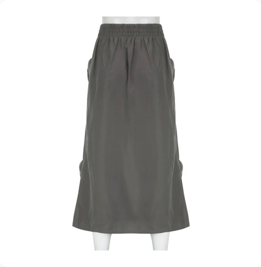 Cargo Midi Skirt